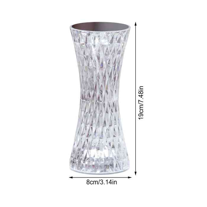 Crystal Table Lamp RGB 16 Colors & 4 Modes Diamond Lamp